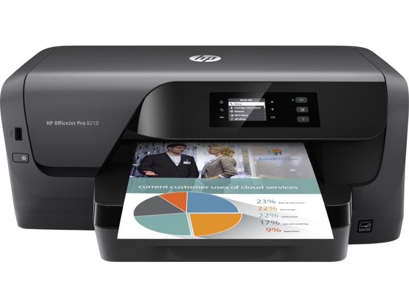 Hp Officejet Pro 8210 – Printer – Color – Ink-jet – Hp Instant Ink Eligible