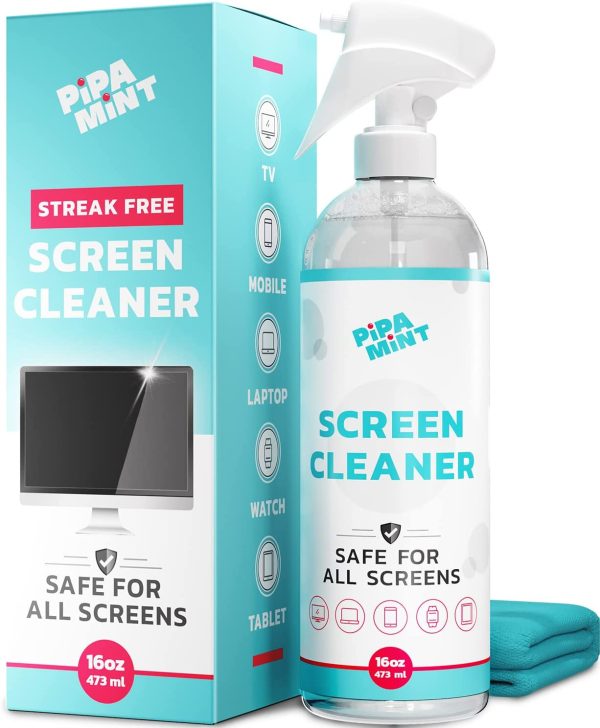 Screen Cleaner Spray, Safe & Streaks Free