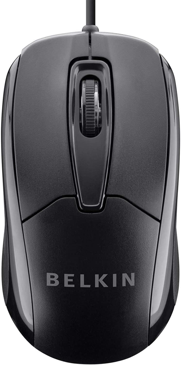 Belkin Wired Ergonomic Mouse - Mouse - USB